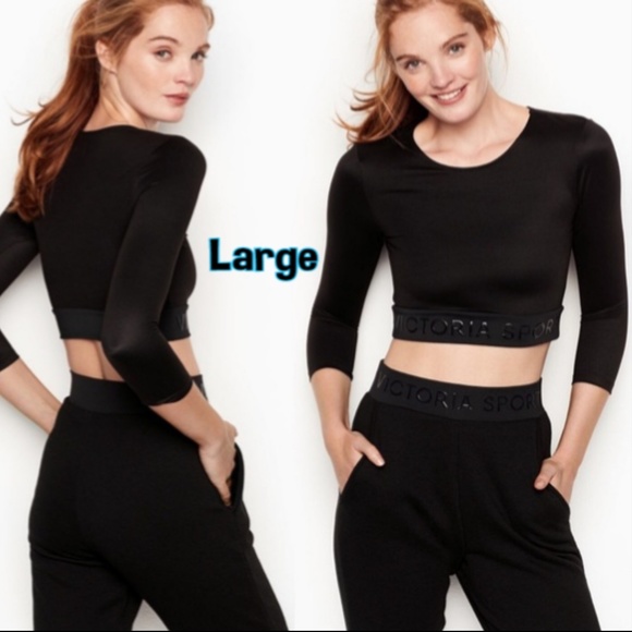 crop top long sleeve sport